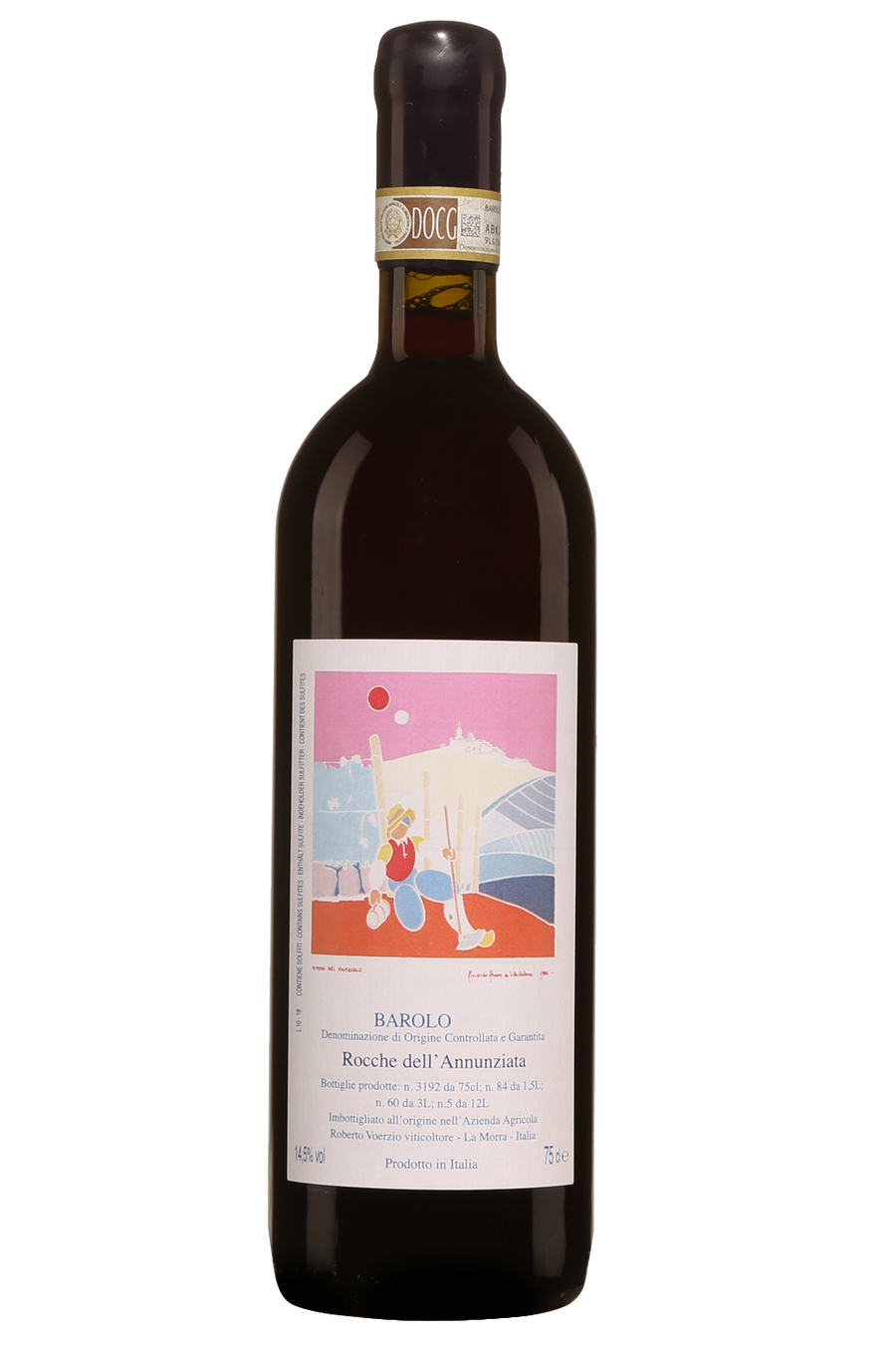 Voerzio Barolo Rocche dell’Annunziata 2015 wine bottle