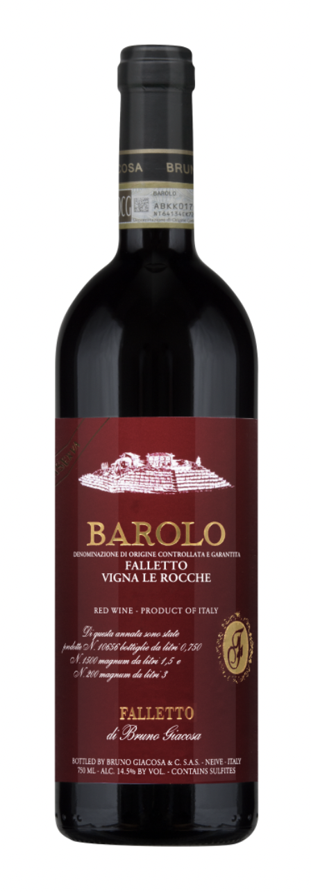 Bruno Giacosa Barolo Riserva Falletto Vigna Le Rocche Red Label 2016