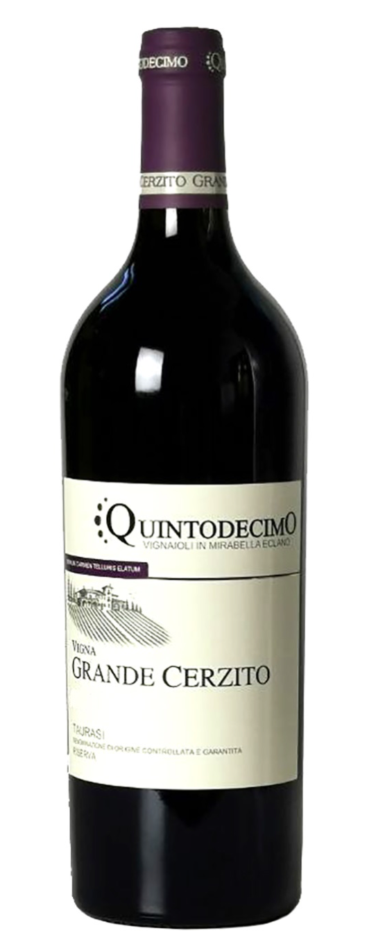 Quintodecimo Taurasi Riserva Vigna Grande Cerzito 2018