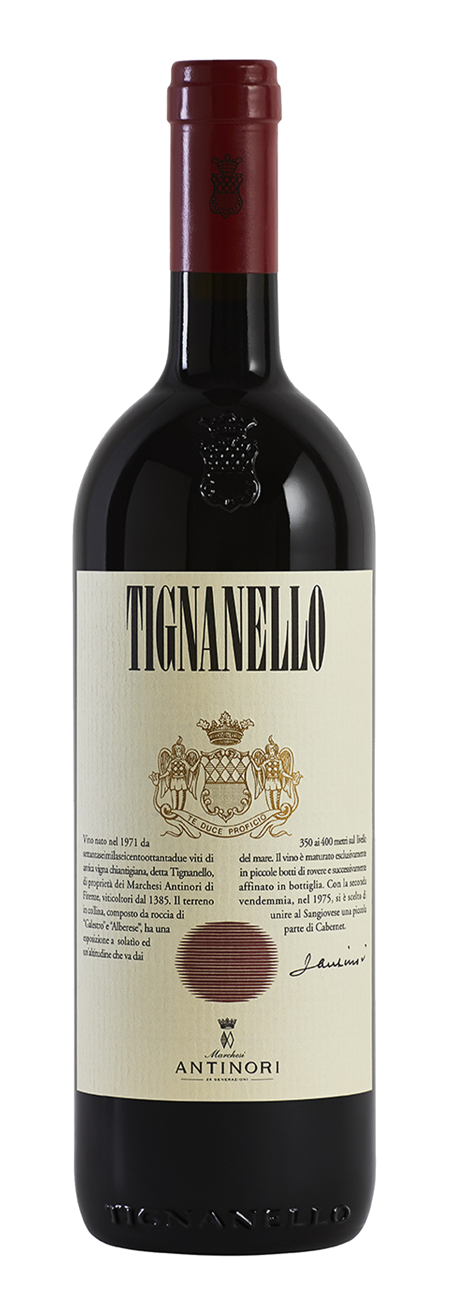 Antinori Tignanello 2017 wine bottle