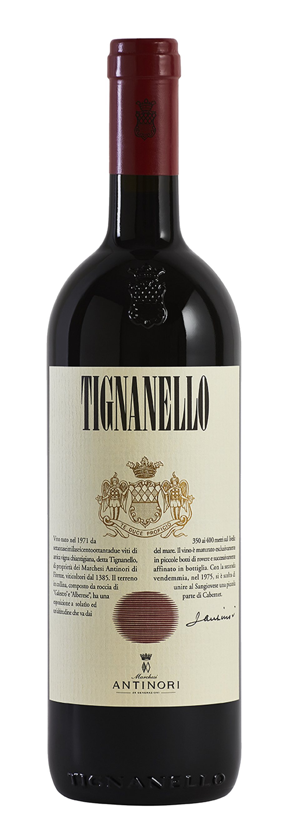 Antinori Tignanello 2017 wine bottle