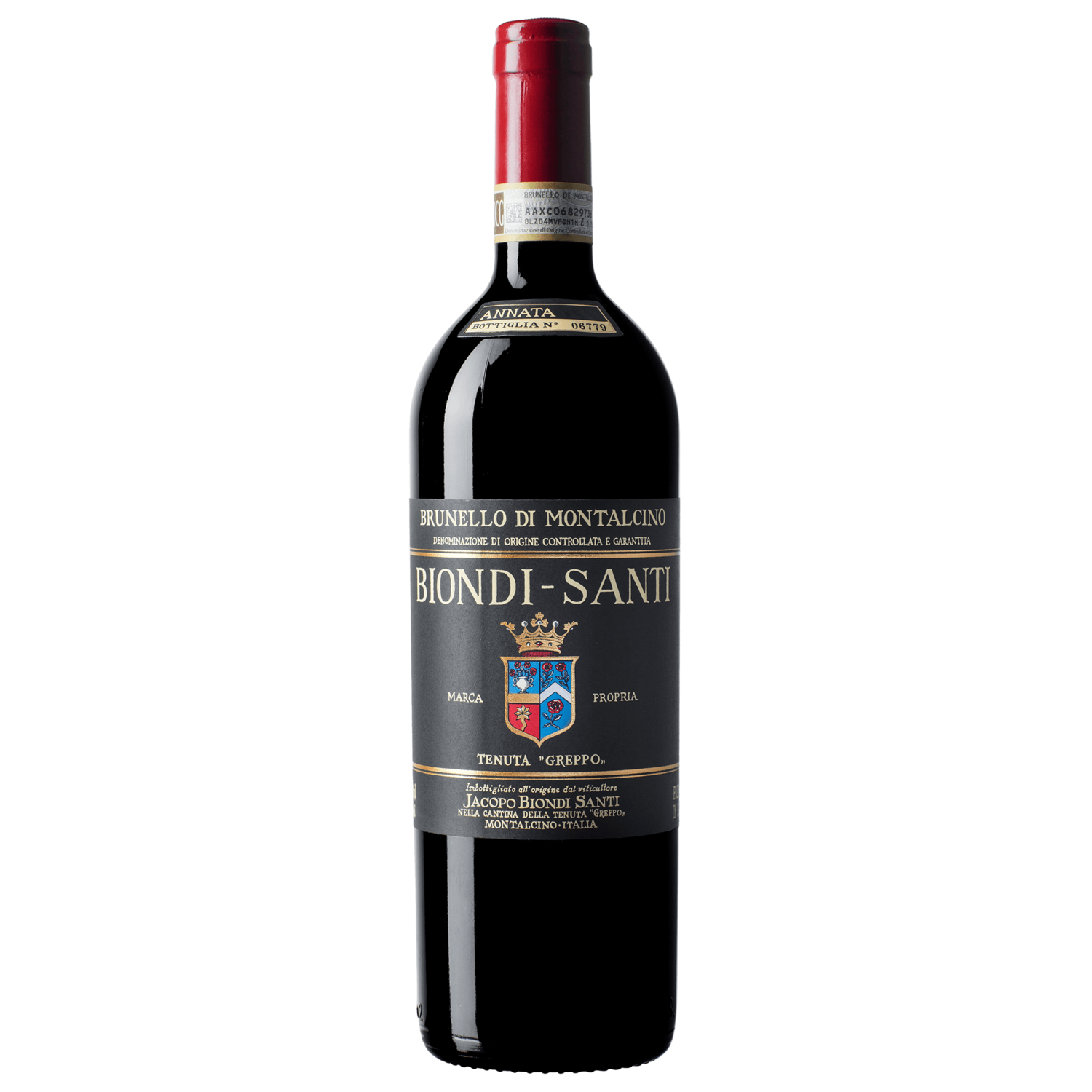 Biondi Santi Tenuta Greppo Brunello di Montalcino Annata 2013 wine bottle