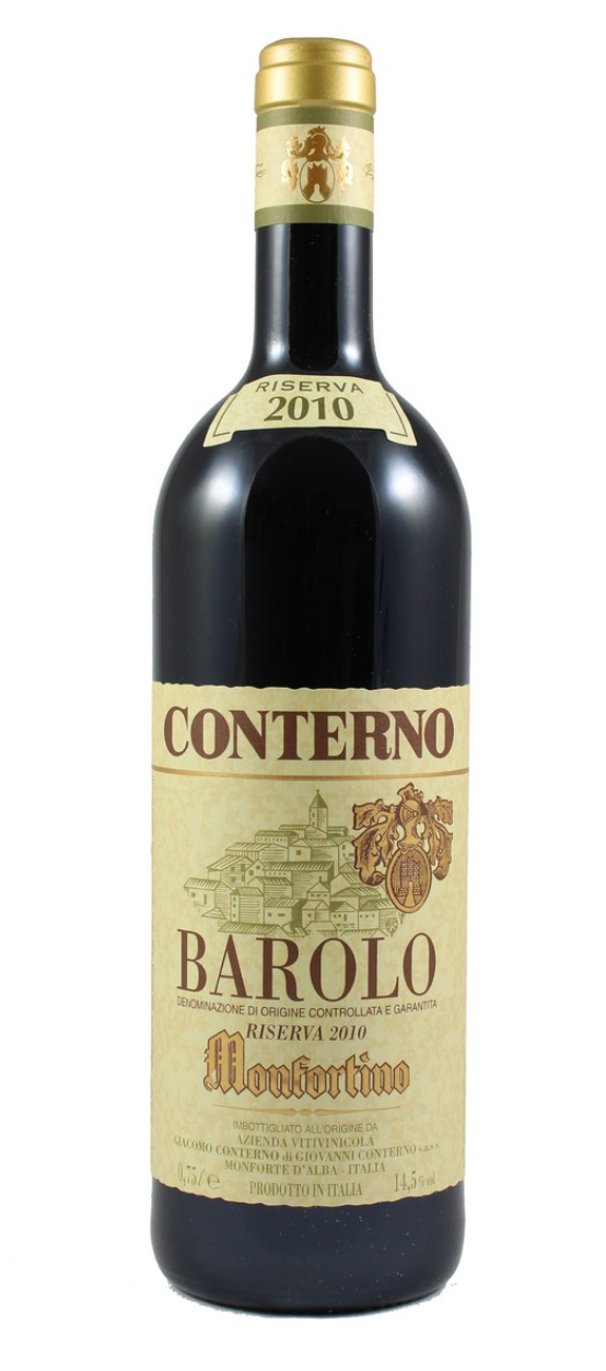 Giacomo Conterno Barolo Riserva Monfortino 2010