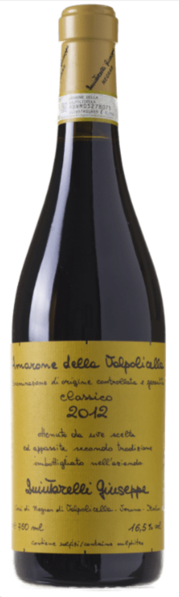 Quintarelli Amarone della Valpolicella Classico 2012 wine bottle